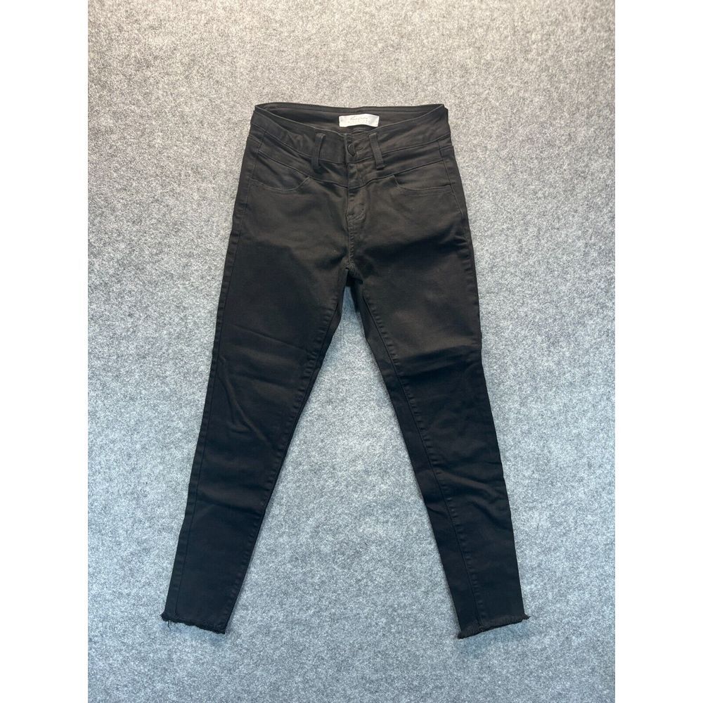 Kancan Women's Jeans Size 26 Skinny‎ Black Stretch High Rise Denim